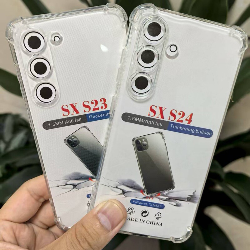 Samsung S26 Four-Corner Anti-Fall Transparent Tpu Airbag Phone Case Suitable for S26Pro/S24Ultra/S24/S23 Samsung S26 Four-Corner Anti-Fall Transparent Tpu Airbag Phone Case Suitable for S26Pro/S24Ultra/S24/S23