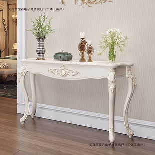 Simple Entrance Cabinet Half Round Entrance Table European Style Entrance Table Entrance Table Fashion Telephone Table Light Luxury Wall Table Free Shipping