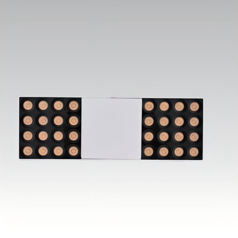 lámpara de guía de placa plana larga LED astigmatismo comercial de ropa de planta crecimiento de planta de siembra directa iluminación de planta lámpara de pista