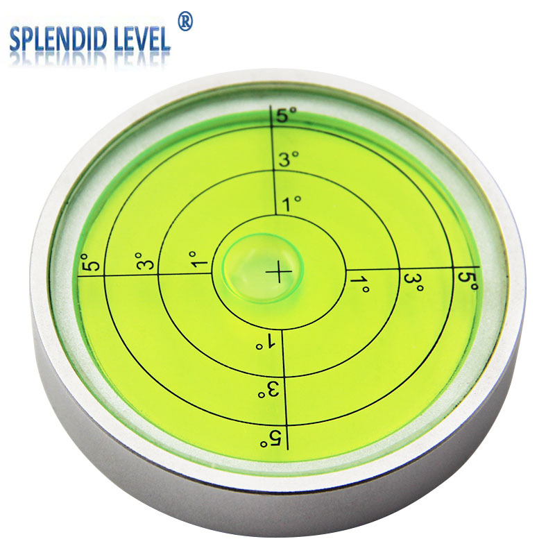 万向水平仪带磁性水准器气泡圆形水平尺水平水平泡水准泡激光磁吸
