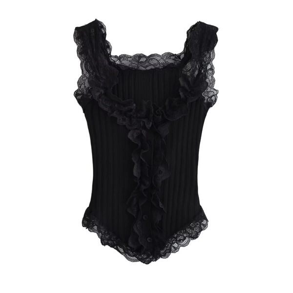 Autumn lace T-shirt