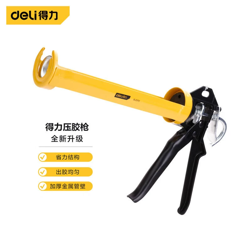 Пистолет для уплотнения Deli, силиконовый пистолет, пистолет для стекла, пистолет для клея, пистолет для герметика, 9 дюймов 10inch 15inch