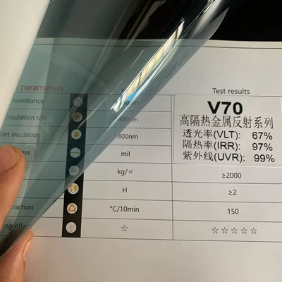 Cross-Border Automotive Solar Film Metal Automotive Film