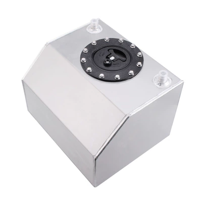 Car Modification Parts 4-Gallon Fuel tank - silver