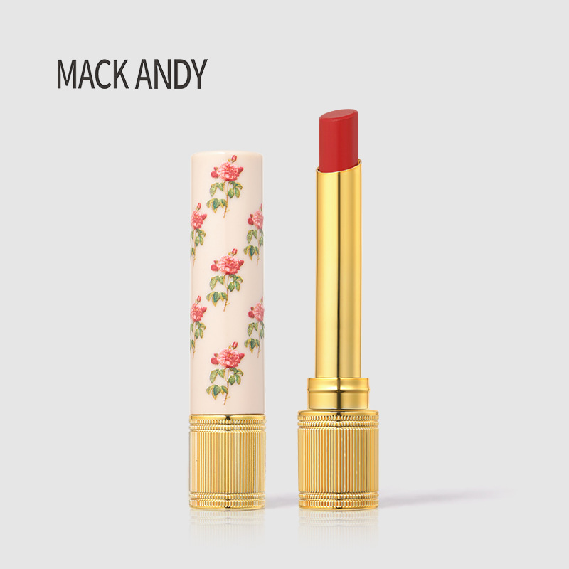 玛可安迪倾色柔润花语口红雾面哑光滋润显色抖音快手一件代发