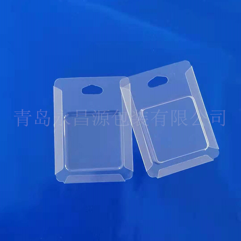 折边吸塑 pvc透明对折插卡吸塑 文具五金折边吸塑 供应淄博