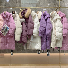 羽绒服尾货批发专柜撤柜品牌折扣大牌女装尾款清货服装直播货源