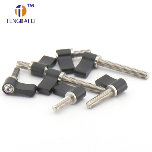 M4M5M6M8 Aluminum Alloy L-shaped Handle Stabilizer Rabbit Cage Screw Action Camera Adjustable Angle Hand Screw