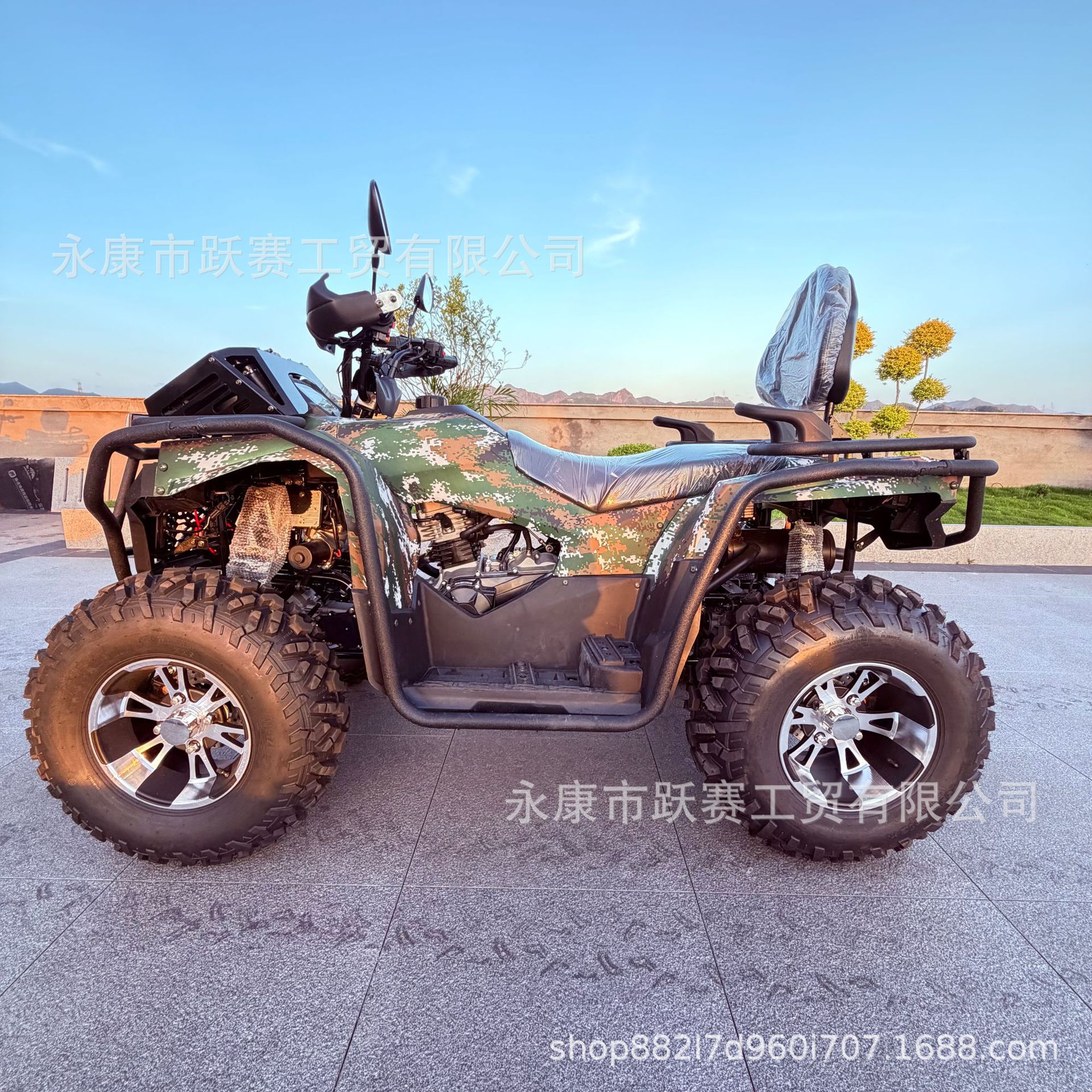 400CCATV4 × 2 / 4 × 4 sistema de inyección eléctrica CVT cambio automático conmutación electrónica ATV todoterreno