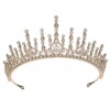 Elite metal jewelry for bride, cute hair accessory suitable for photo sessions, crown for princess