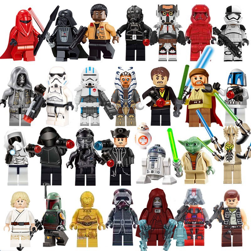 [suit Bag] 29 Planet Series Educational Assembled Boys War Building Blocks Toys Cross Border