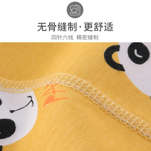 Baby's new pure cotton infant and toddler spring and autumn warm dual-purpose jumpsuits for men and women.