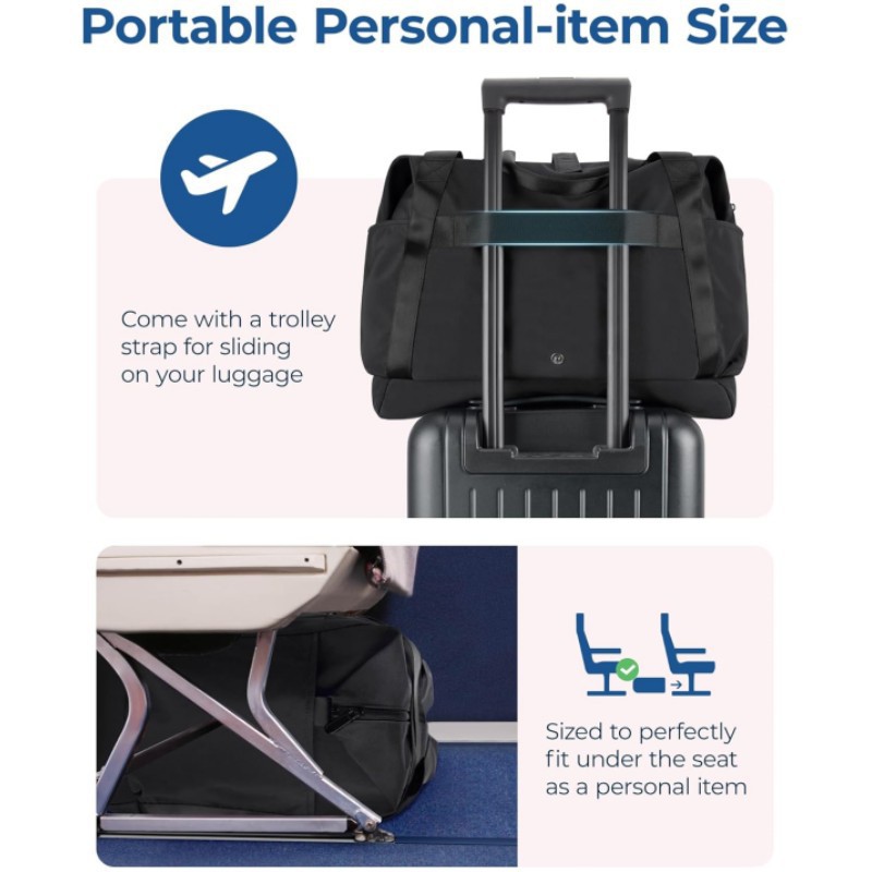 Neu Große Kapazität Kleidung Gepäck Faltbare Kurze Reisetasche Für Männer Und Frauen_voghion.com