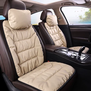 Avtomobil oturacaq yastığı, dörd fəsil universal beşyerlik yumşaq dəri SUV oturacaq üzlüyü