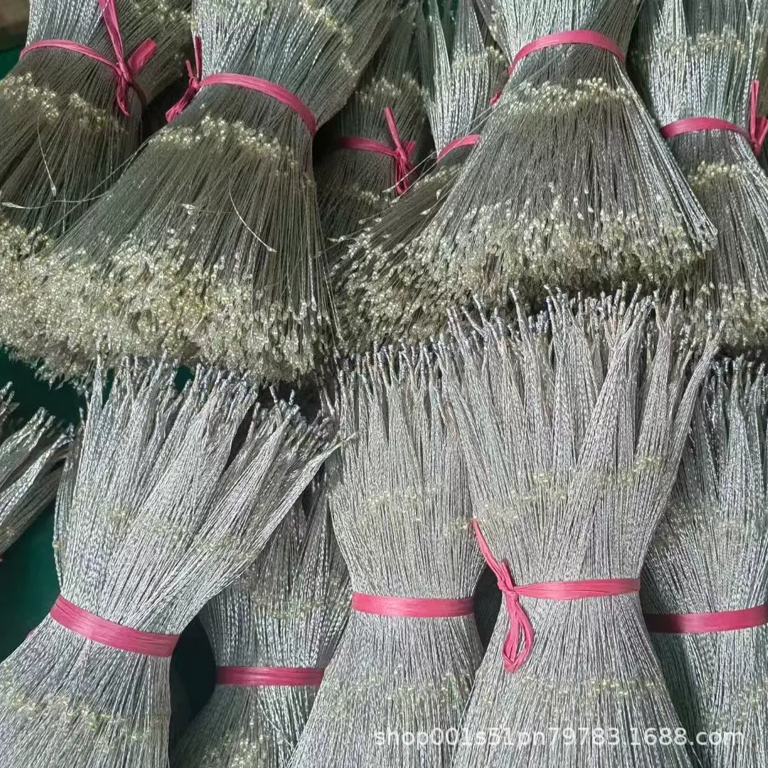 专业LED烟花灯串半成品灯串各种材质花灯现货新款室外户外