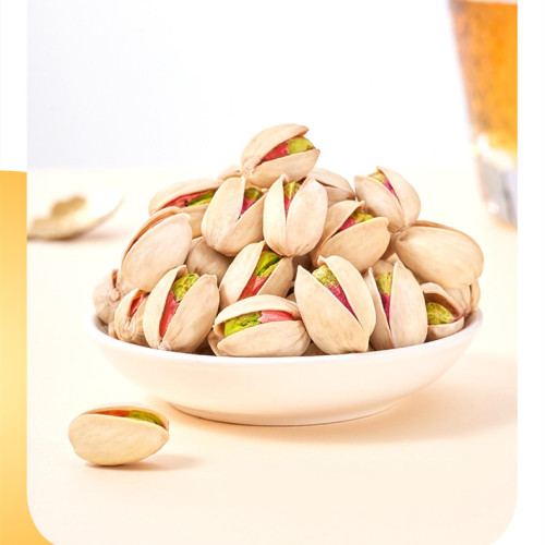 New arrival extra large grain pistachio 500g small package bleach-free nut snacks for pregnant women dried fruit batch