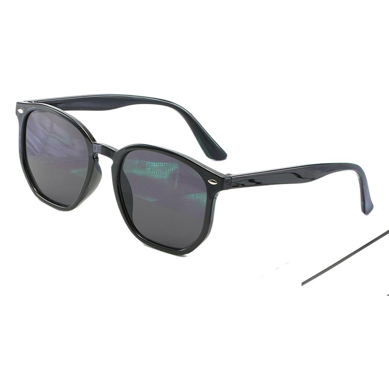 Gafas de Sol de Marco retro de moda transfronteriza gafas de sol de satén poligonal de hombres y mujeres