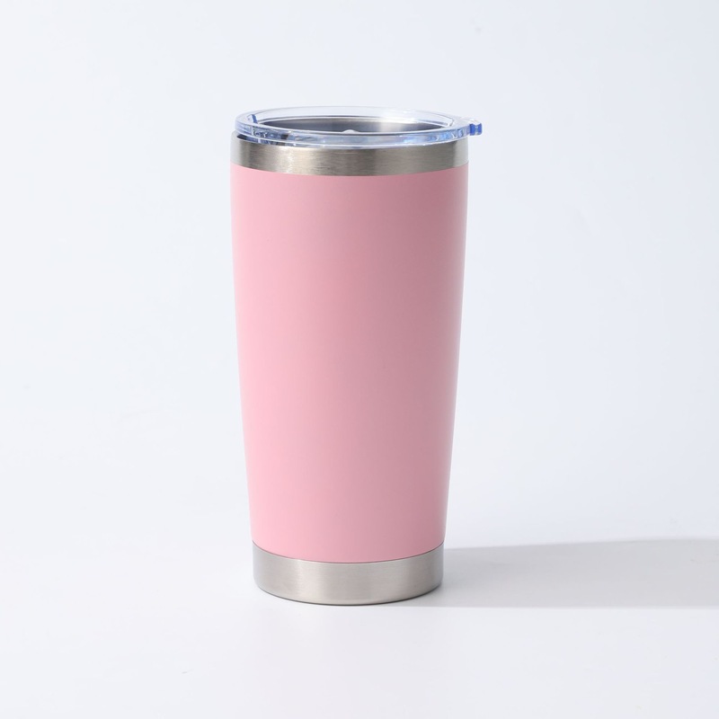 新款20oz汽车杯不锈钢真空保温杯 大容量冰霸杯喷塑随手啤酒杯|undefined