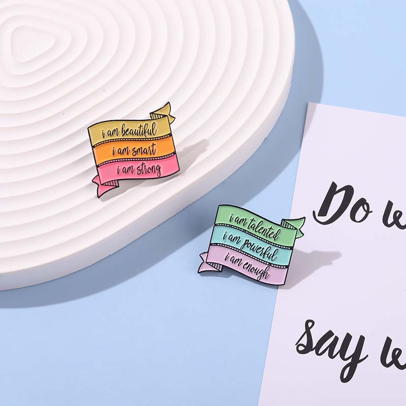 LGBT Pride Month Holiday Unisex Gender Plating Design Elegant Streetwear Pin Letter Rainbow Alloy Plating Unisex Brooches