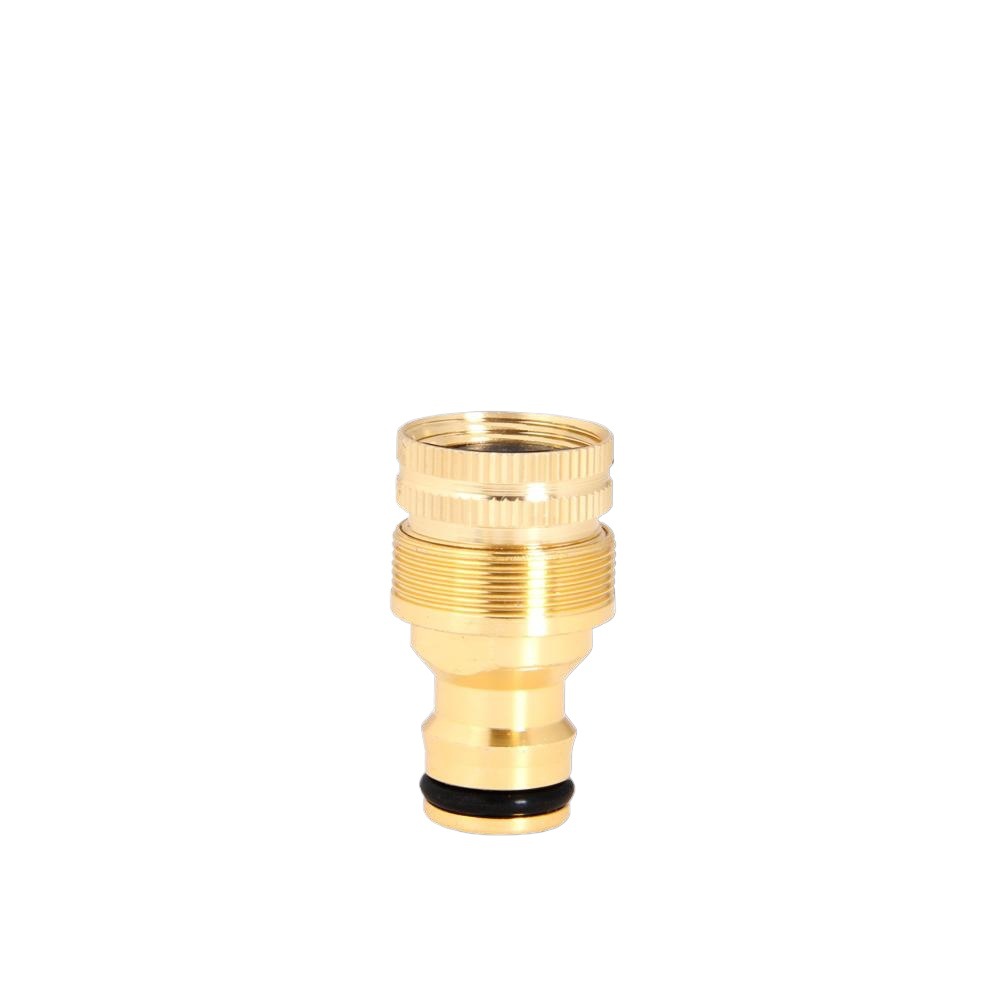 Conector Rápido para Manguera de Lavado 4 y 6 Puntos de Latón, Multiuso, para Grifo y Lavado