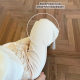 Ice Sugar Plot Wide-leg Pants Women's Thin Breathable Straight Pants Summer High Waist Drawstring Dosing Simple All-match Casual Pants