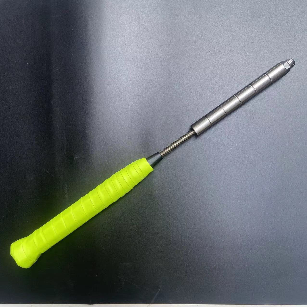 Bádminton raqueta entrenador secador de pelo palo de pelo bádminton raqueta dedo brazo pelo fuerza práctica