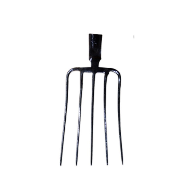 F102-5T 出口南美辊锻钢叉五齿钢叉农用叉子 草叉挑草堆草叉钢叉