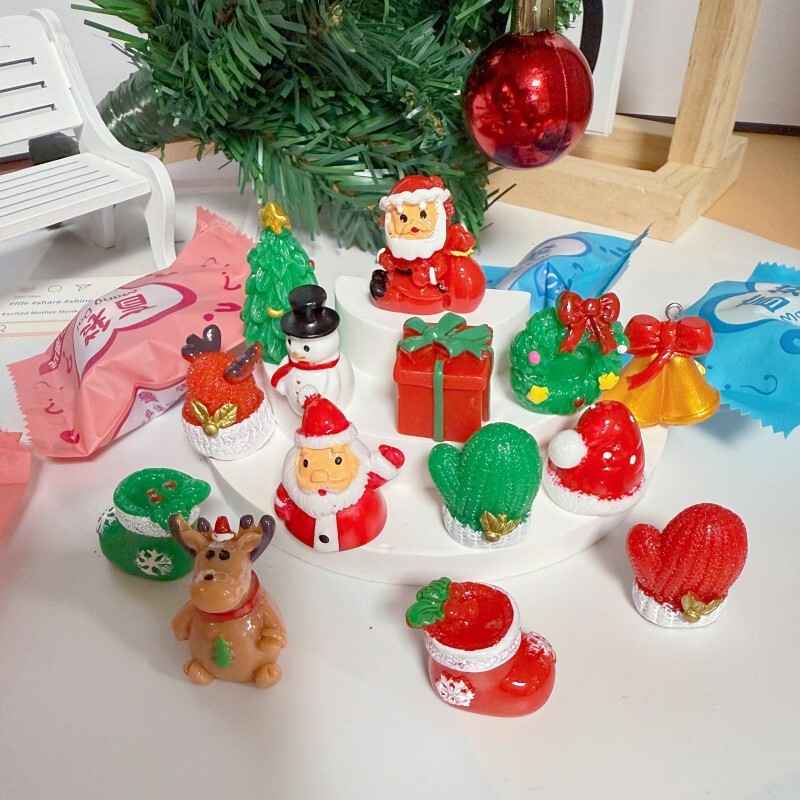 立体樹脂置物夜光小動物クリスマス盲袋卸売り亀対触ミニ盲箱置物|undefined