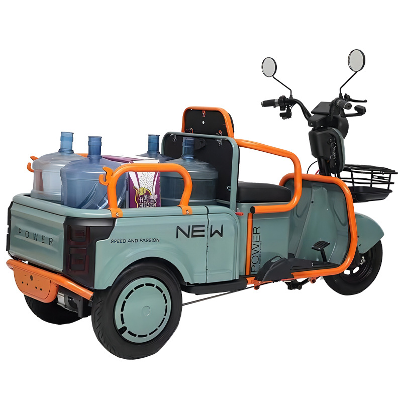 Triciclo eléctrico adulto ocio de edad avanzada fábrica de scooter al por mayor comercio exterior mujeres recoger niños coche de batería
