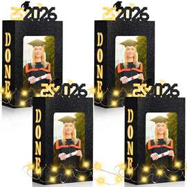 跨境Graduation Centerpieces Picture Box毕业桌面摆件图片盒