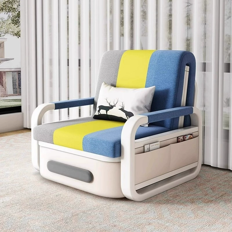 Диван-кровать, раскладной диван, двойного назначения, многофункциональный балкон, выдвижной односпальный, двуспальный, гостиная, маленькая квартира, модель интернет-знаменитости