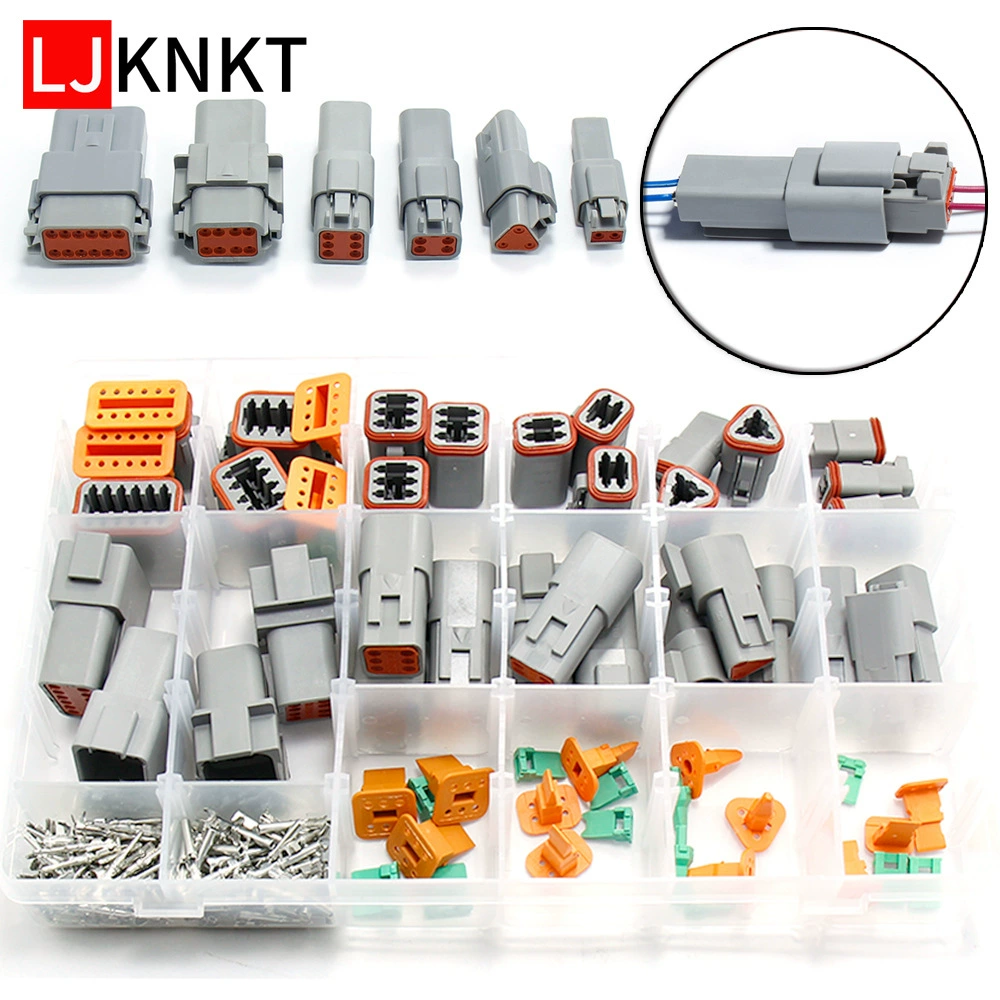 Автомобильные электрические разъемы водонепроницаемые розетки с самцами и матерями стыковочные разъемы клеммы автомобильных проводов серии автомобильных уплотнений