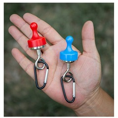 Outdoor Hook Sky Tent Light Tent Light Magnetic Clip Hook Fixer Strong Magnet Hook Camping Tent Light Hook