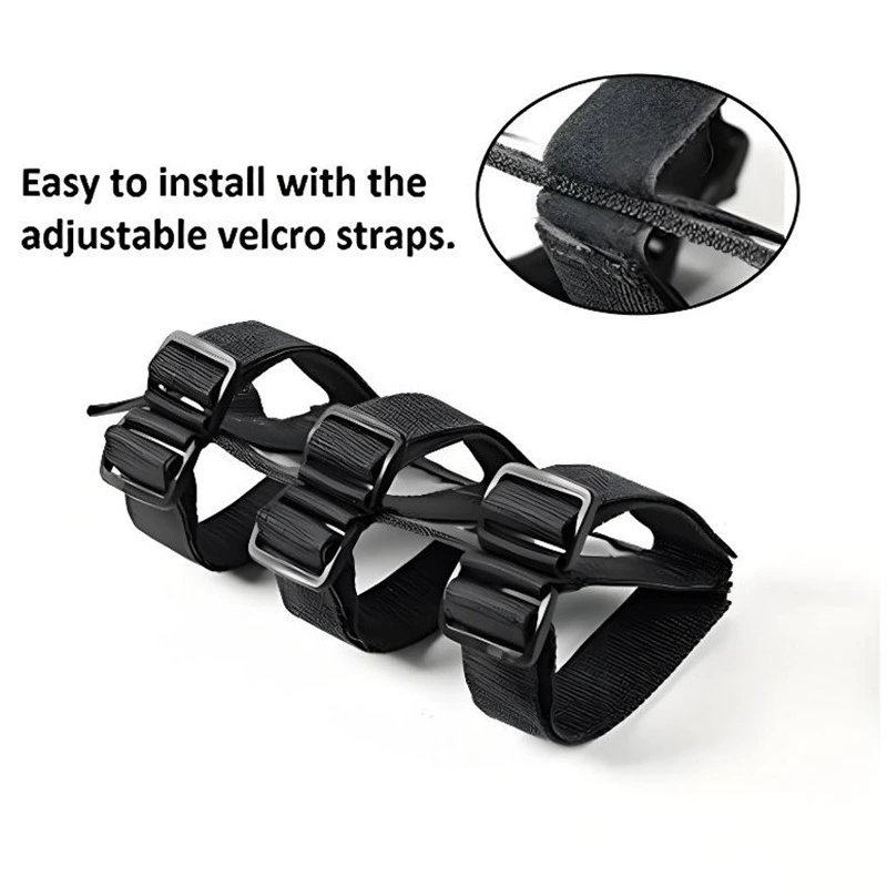 Трансграничный ремень для огнетушителя с прямыми поставками, фиксированный ремешок, регулируемый клейкий Фиксированный кронштейн, ремешок на липучке