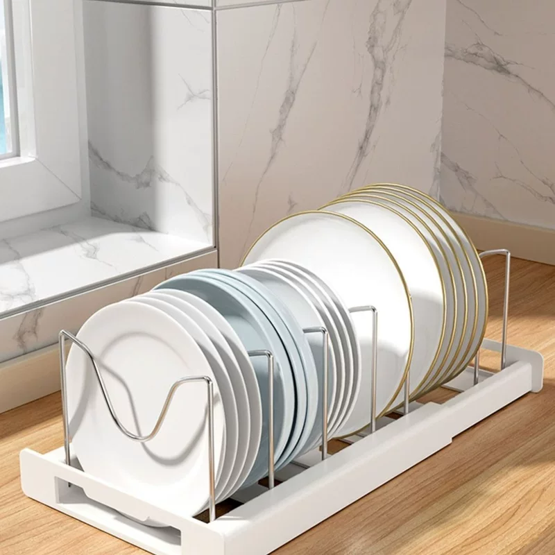 Adjustable cutting board, storage system, telescopic drying rack for boxes