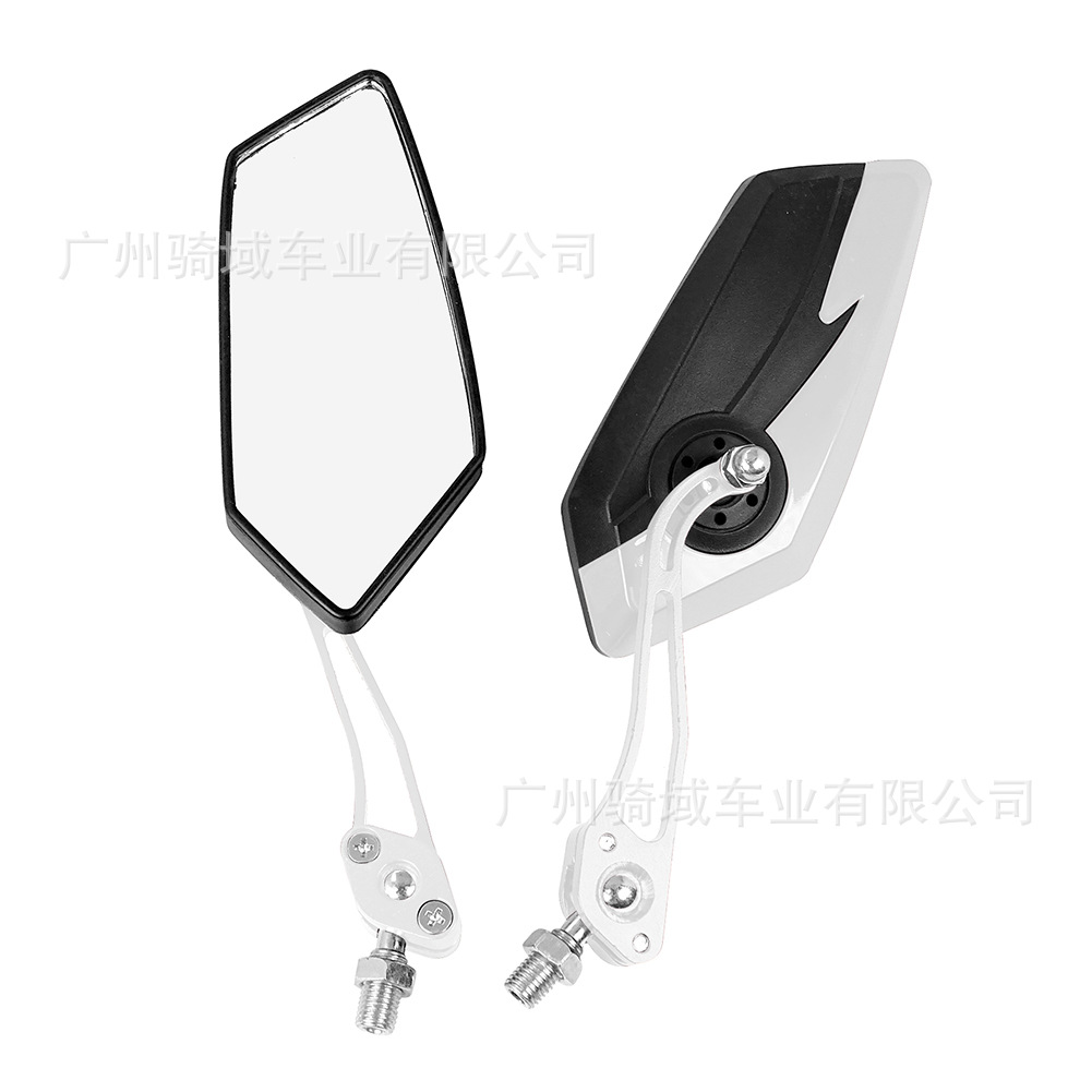Motorcycle and Electric Vehicle Modified Universal Rearview Mirrors, Cross-Border Hot-Selling Products, Reverse Mirrors, Ghost Fire Rearview Mirrors