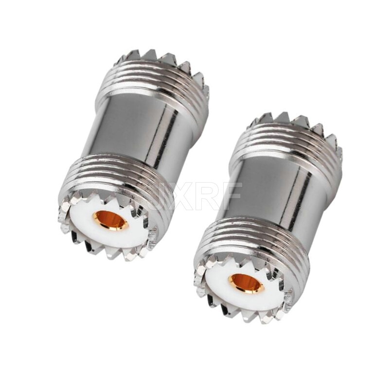 Jxrf Connector So239 Uhf Female to Uhf Female Rf Adapter Coaxial Cable Adapter S0-239