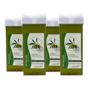 Rolling hair removal wax Block 100g hair removal honey wax Block 100g hair removal wax block olive flavor