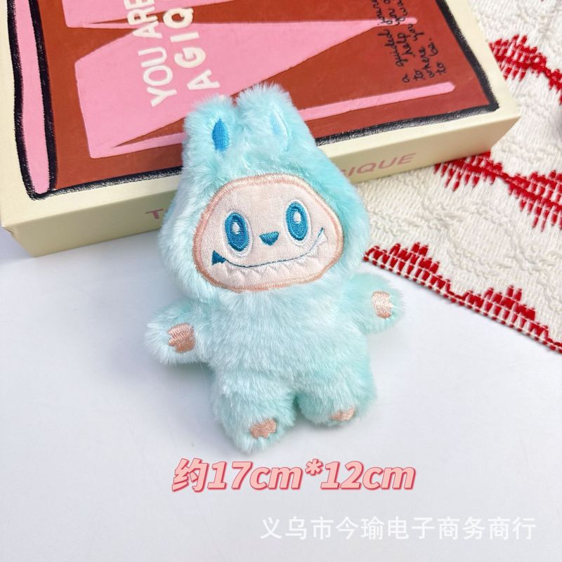 新款拉布布毛绒配饰吱吱叫三代labubu钥匙扣挂饰服装包包发饰辅料|undefined