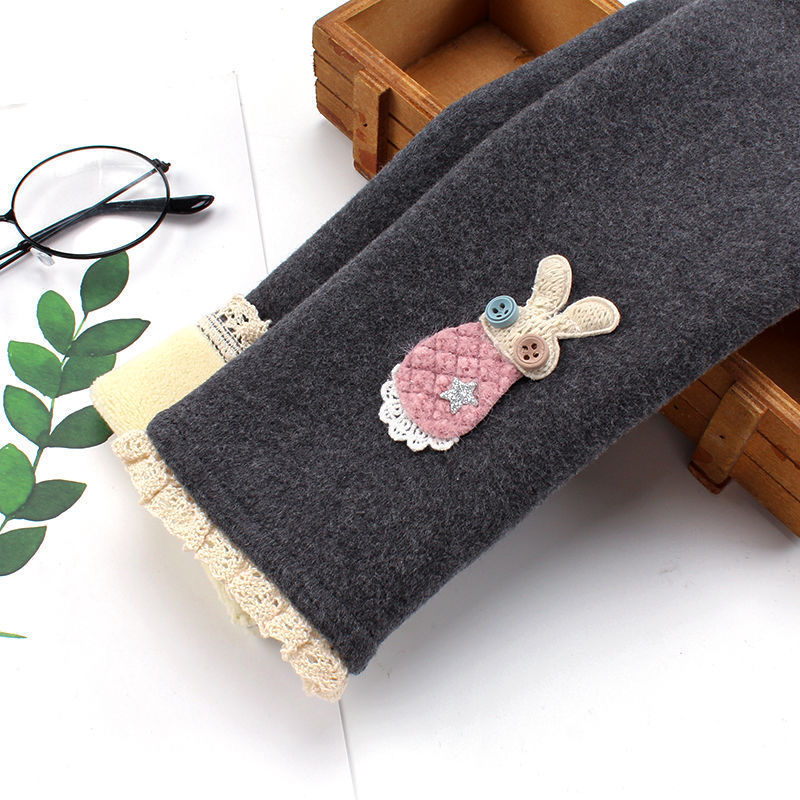 Dark gray double -sided velvet