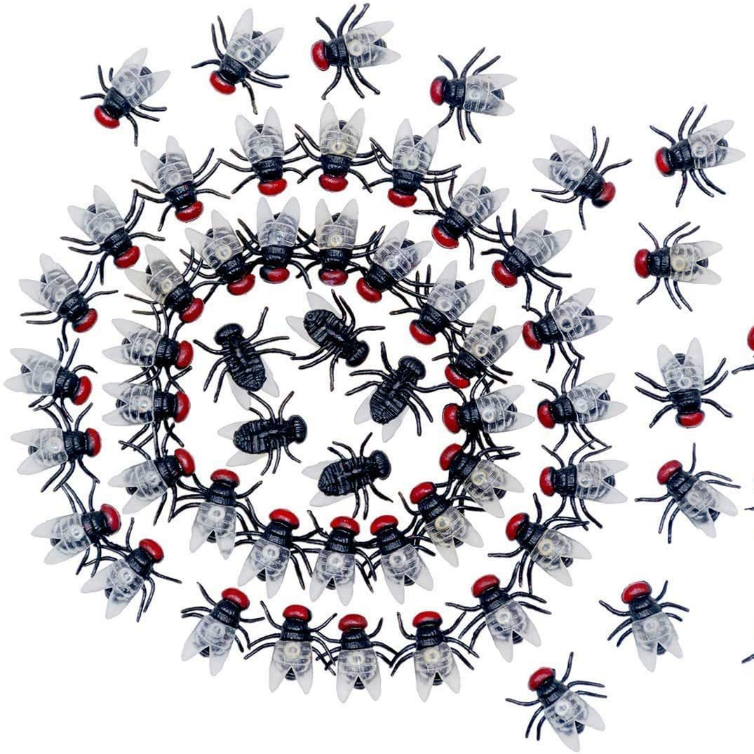 Целый человек муха таракана многоножка скорпион паук смешной страшный отвратительный Первоапрельский шутка игрушка реквизит через границу