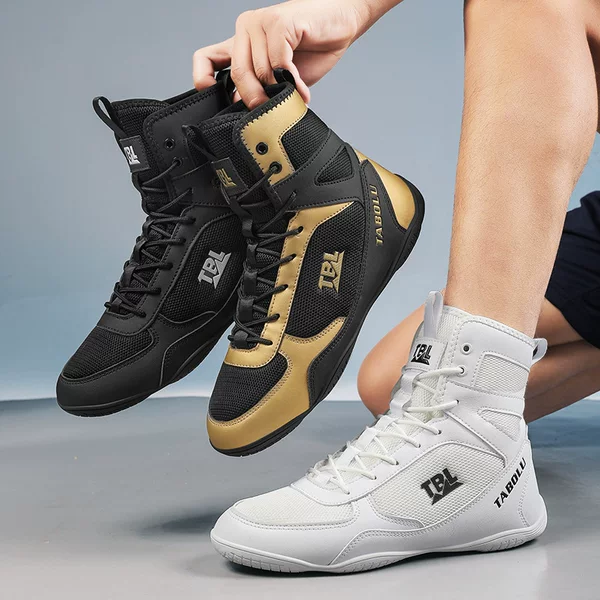 Cross-Border Boxing Shoes, Wrestling Shoes, Soft Fitness Shoes, Comfortable Non-Slip Training and Competition Shoes, Indoor Training Shoes