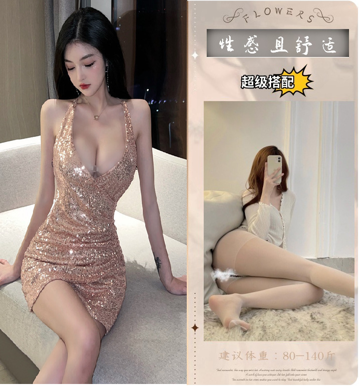 그림 정장 + 흰색 오픈 양말