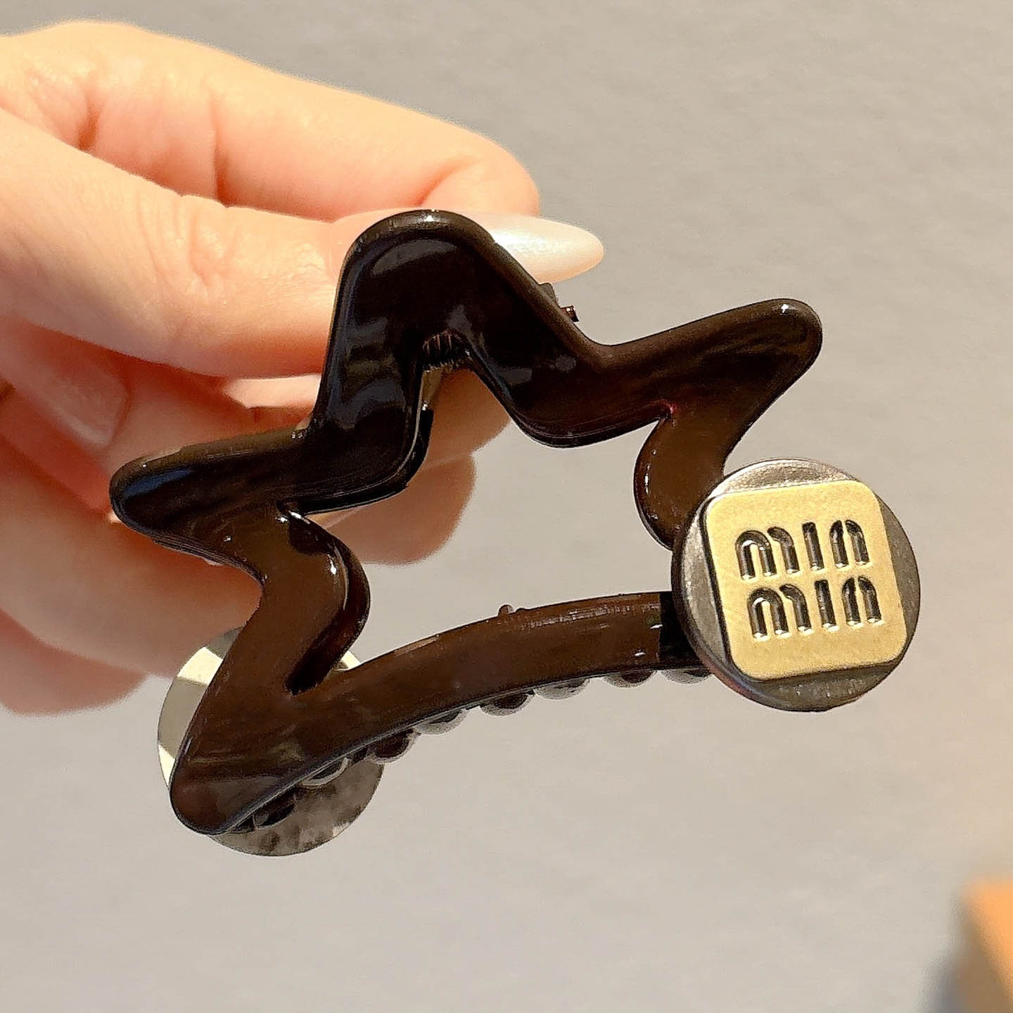 2#Chocolate brown about 6cm