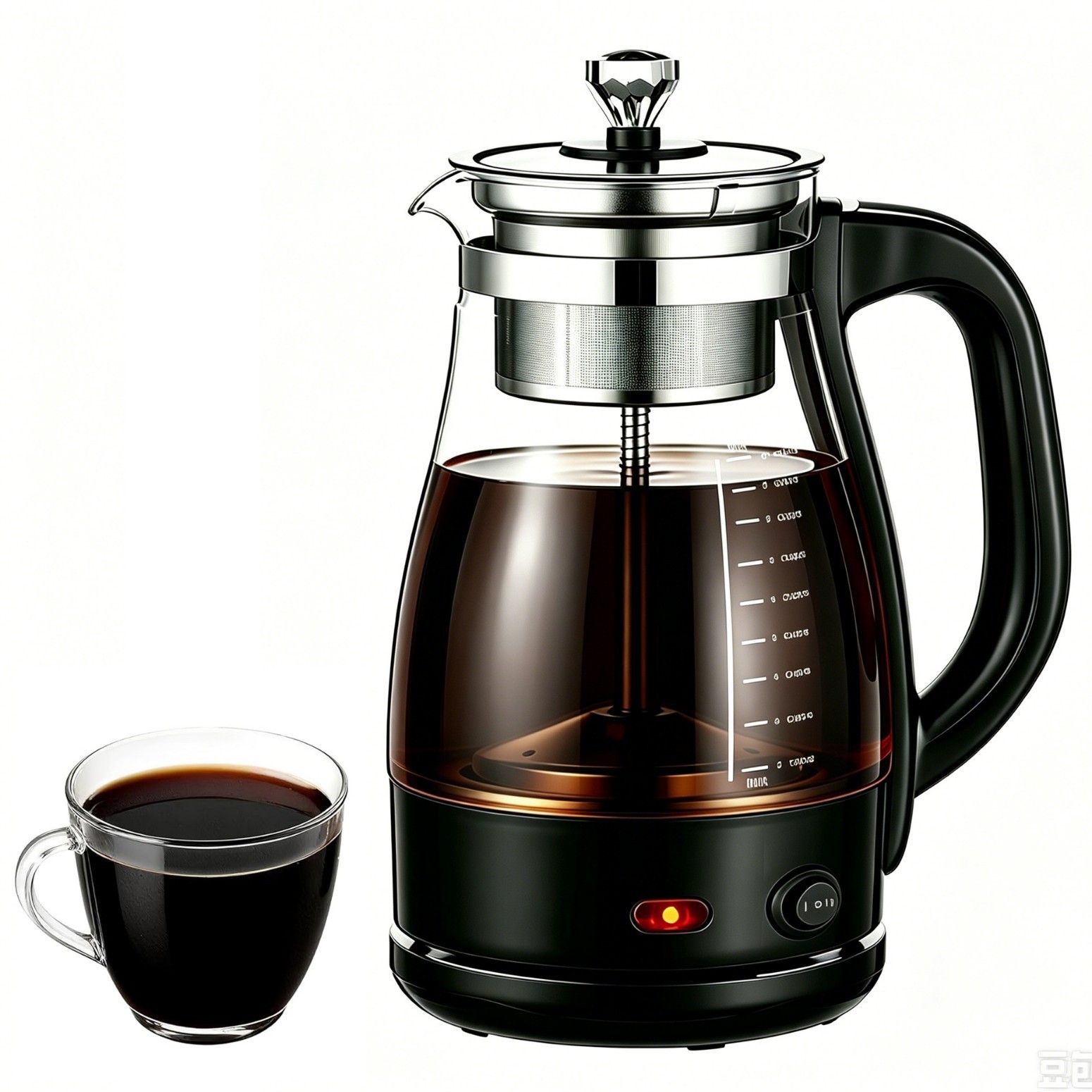 新しい黒茶煮茶器家庭用蒸しティーポット全自動蒸気一体多機能養生ポット水筒工場