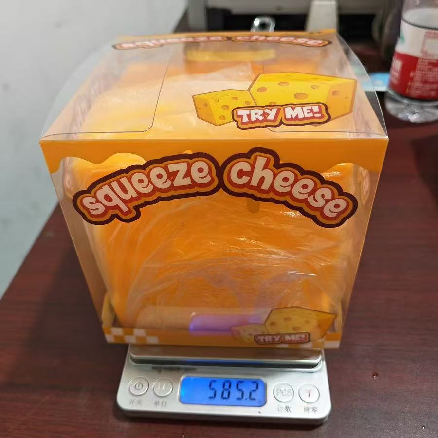 Juguete Antiestrés de Queso de Poliuretano con Rebote Lento image 11