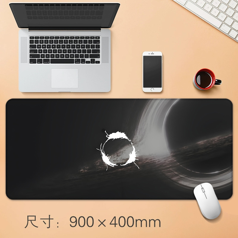 ソース工場直販抽象ダークスピンデスクパッド防水高価値マウスパッド大型オフィスマウスパッド|undefined