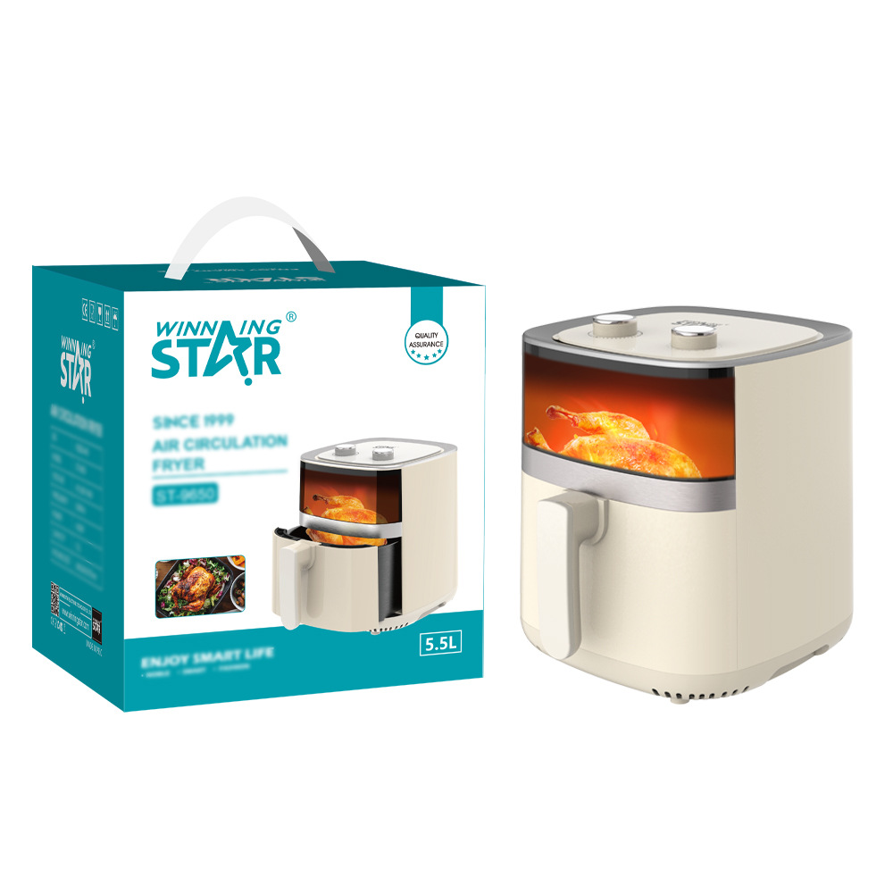 Winningstar crossbar exclusivamente para 5.5L pollo frito, papas fritas, tarta de huevo, barbacoa, máquina visual para el hogar, freidora de aire