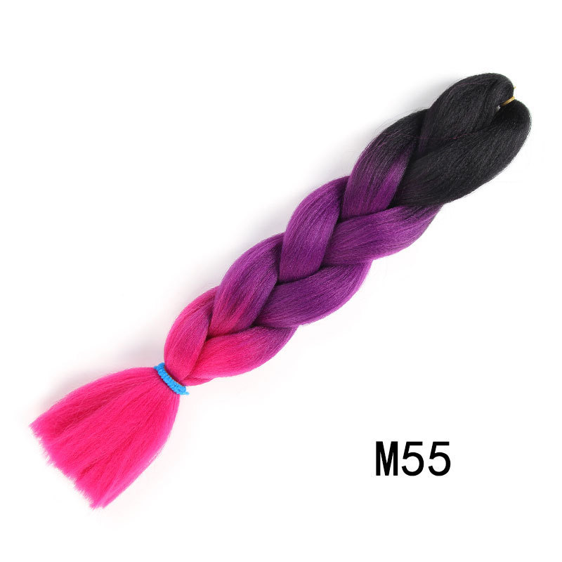 Trenzas Africanas de Cabello Sintético de Fibra de Alta Temperatura