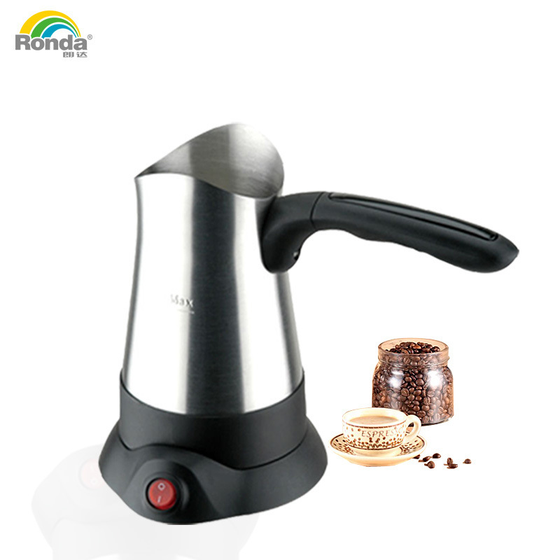 Foldable handle Turkish coffee pot electric teapot stainless steel electric coffee pot yellow wine pot Foldable handle Turkish coffee pot electric teapot stainless steel electric coffee pot yellow wine pot